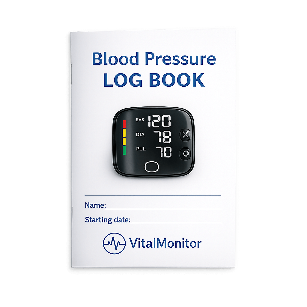 + FREE Blood Pressure Log Book