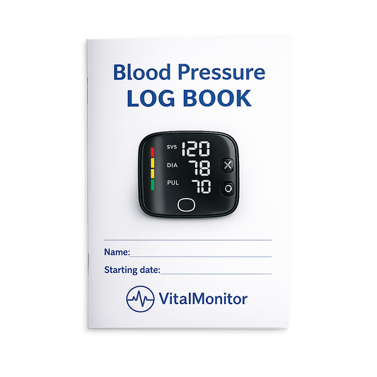 + FREE Blood Pressure Log Book